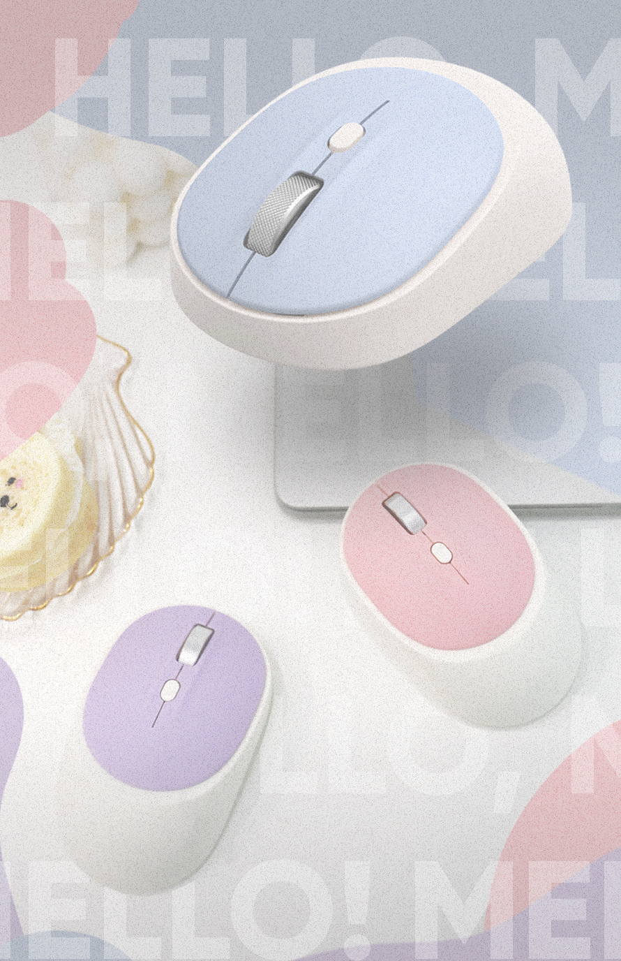 ABKO MELLO 멀티 페어링 무소음 무선