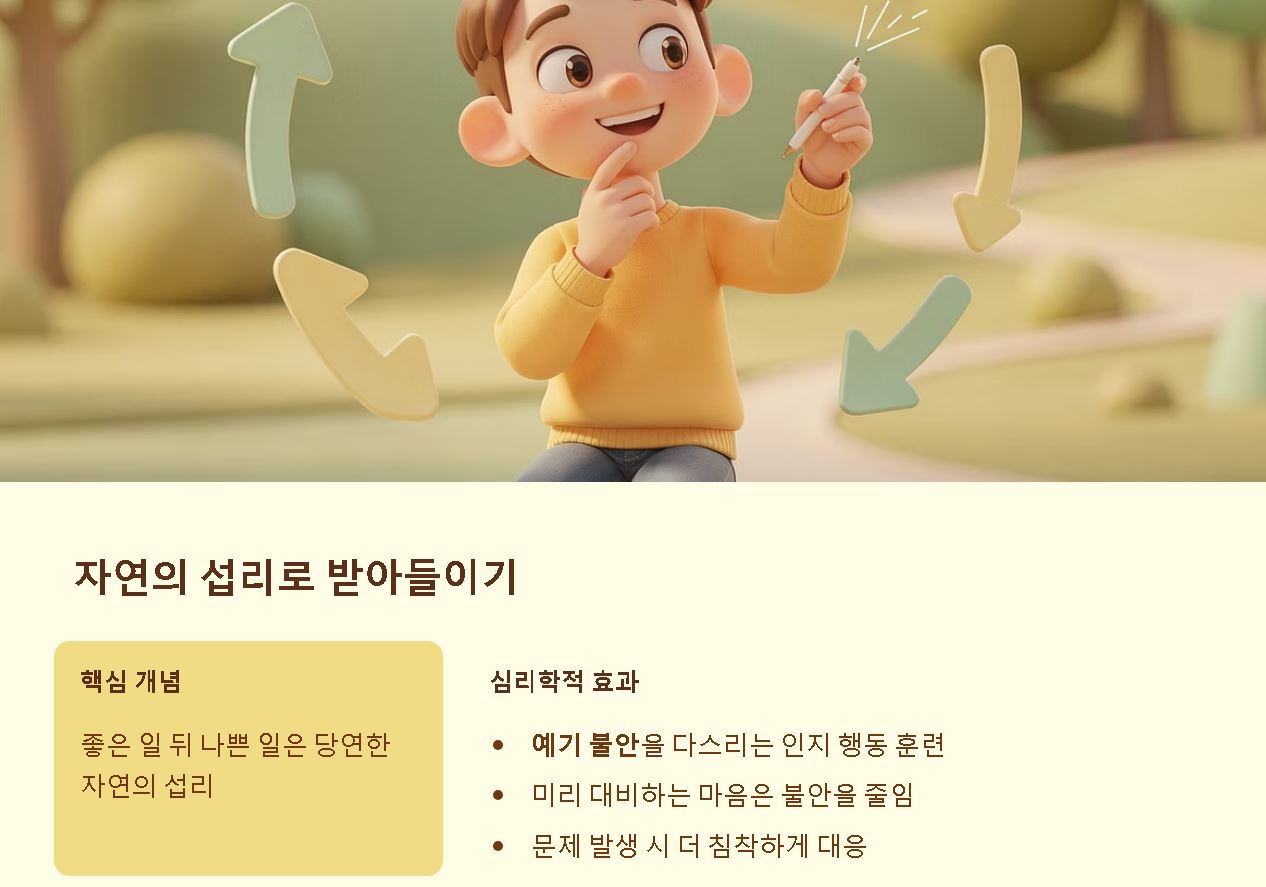 좋은 일 뒤엔 나쁜 일이 따라온다 한자성어