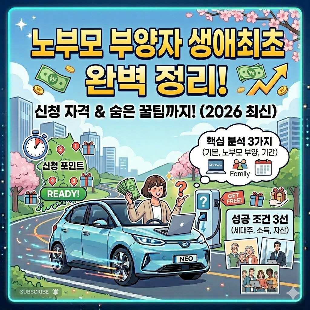 노부모 부양자 특별공급 신청하러 가기