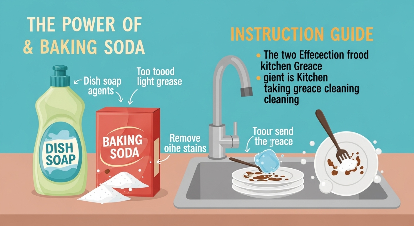 주방 세제 &amp; 베이킹소다