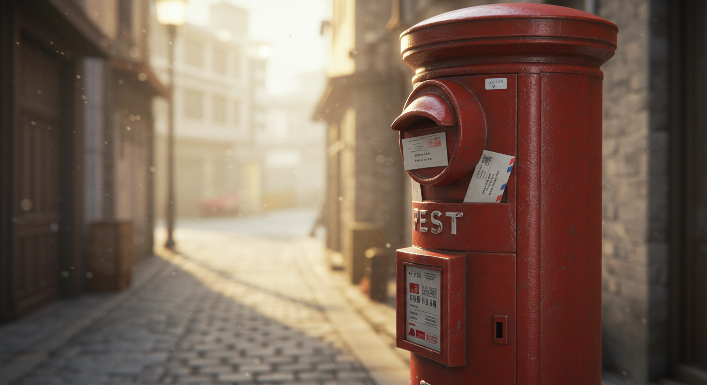 주민등록, 우체국