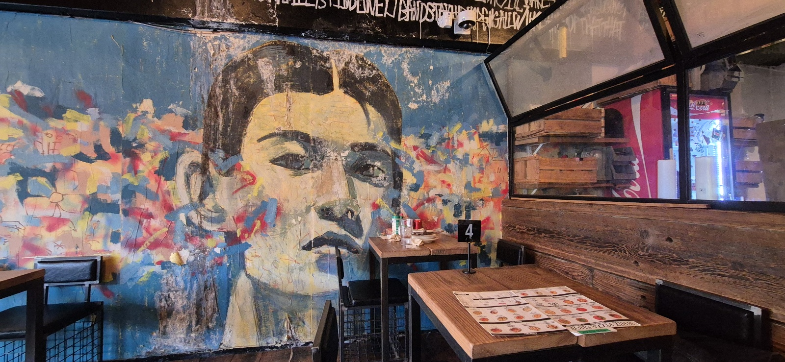 위즈피자샵 내부