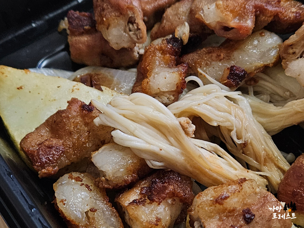 봉담 황소곱창 버섯