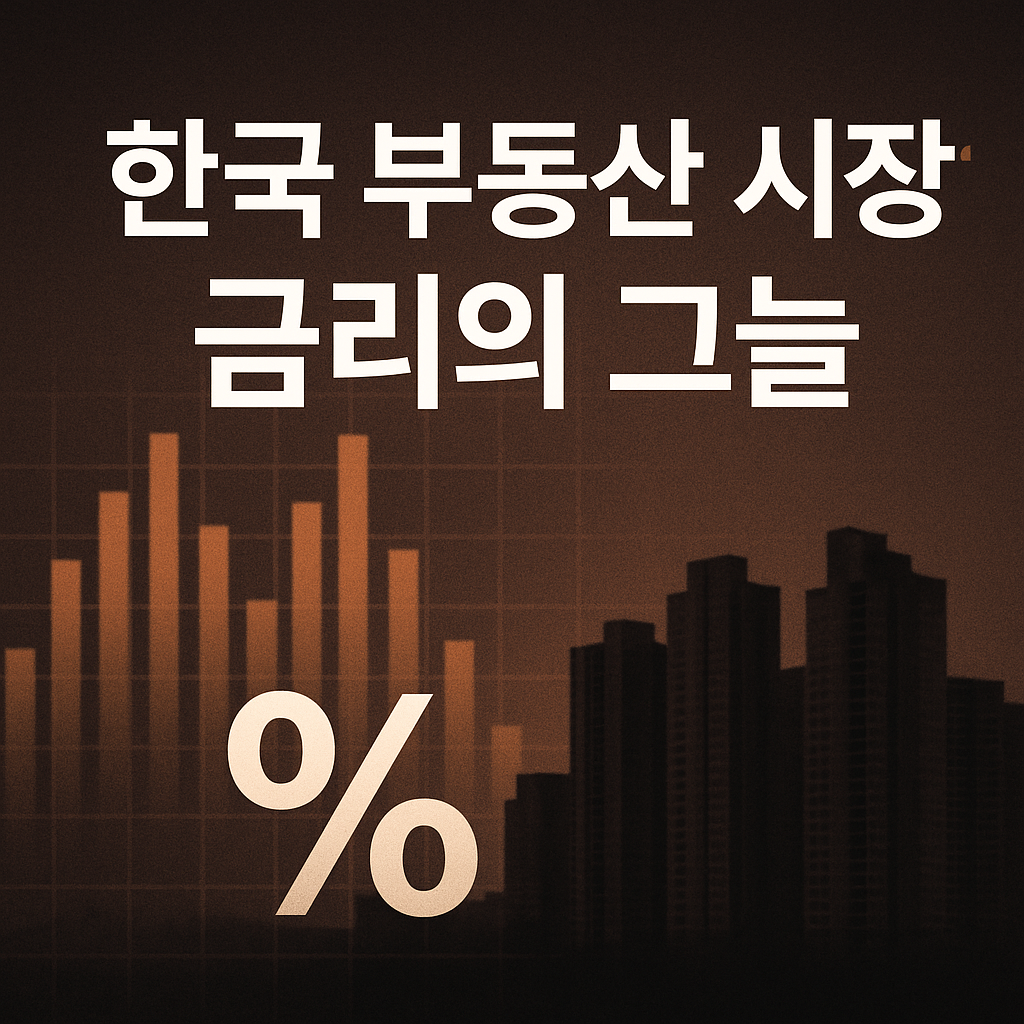 한국 부동산 시장 : 금리의 그늘