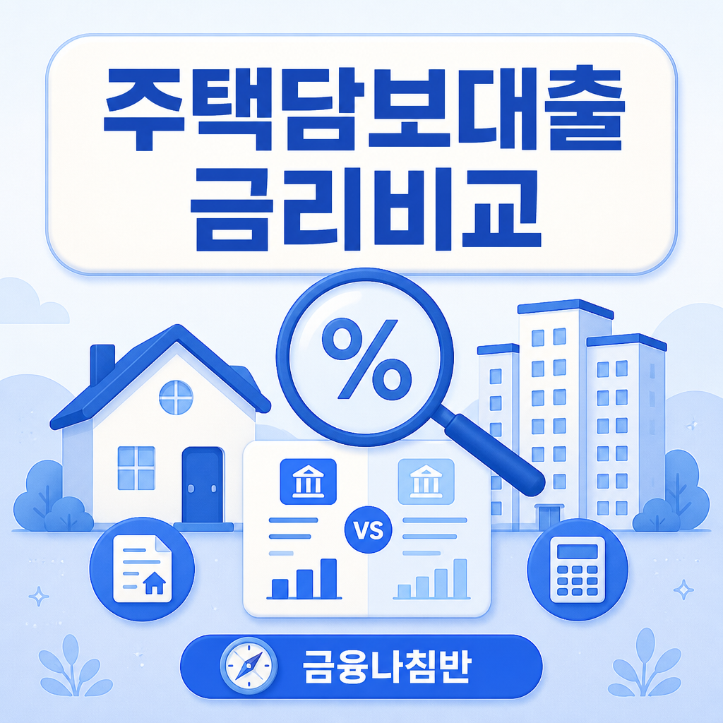 주택담보대출 금리비교
