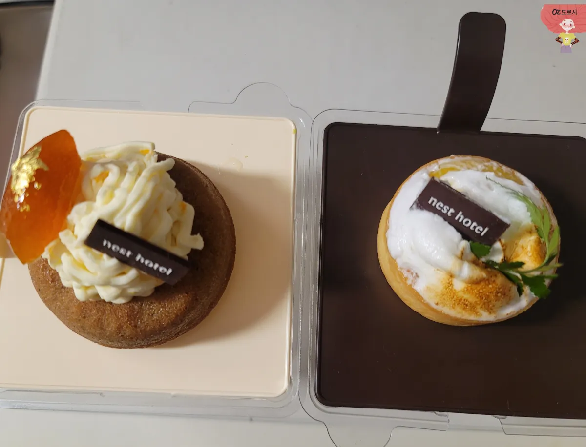 인천-중구-영종도-네스트호텔-쿤스트라운지-애트터눈-티-세트-금귤-휘낭시에와-레몬-타르트