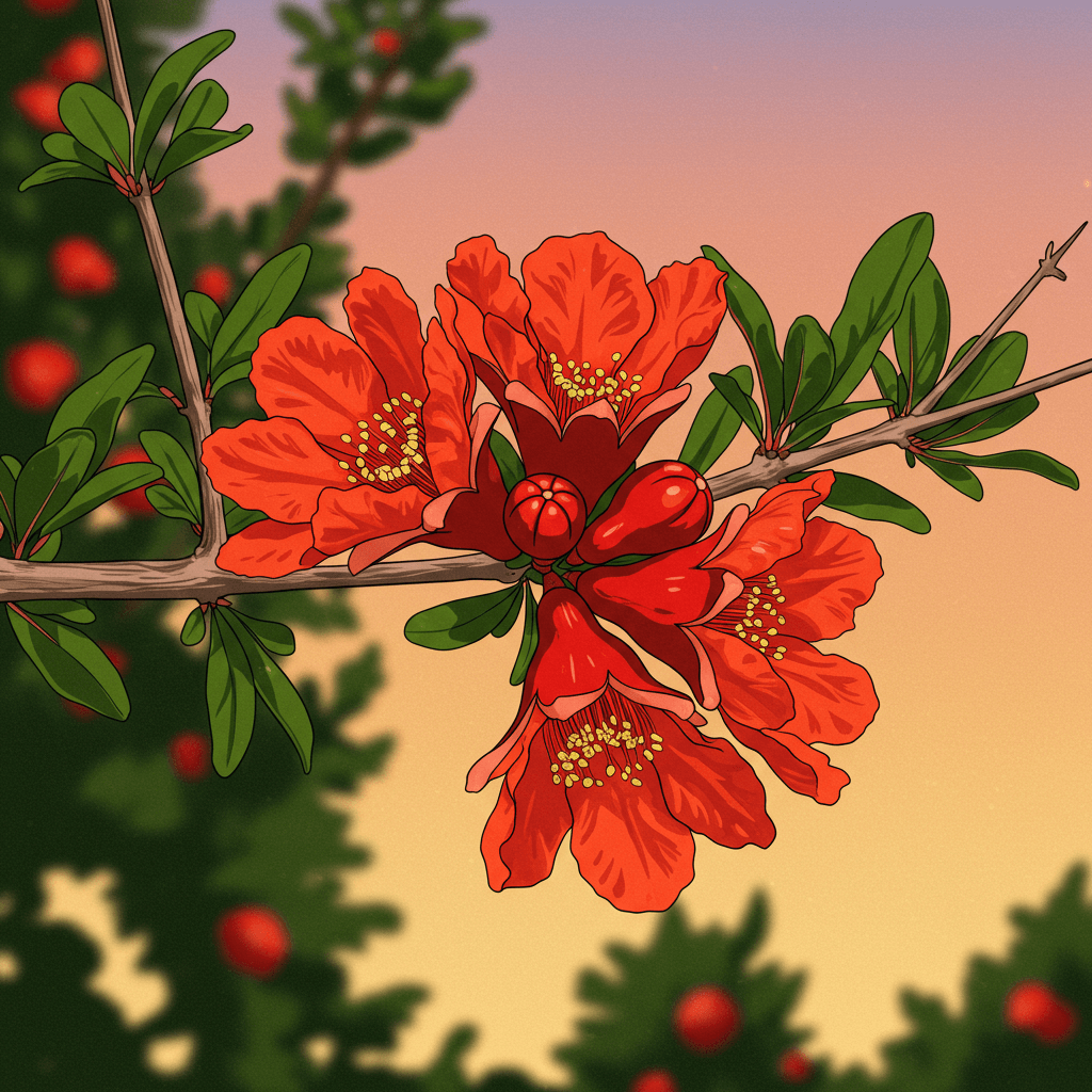 석류 꽃이 안 피는 이유