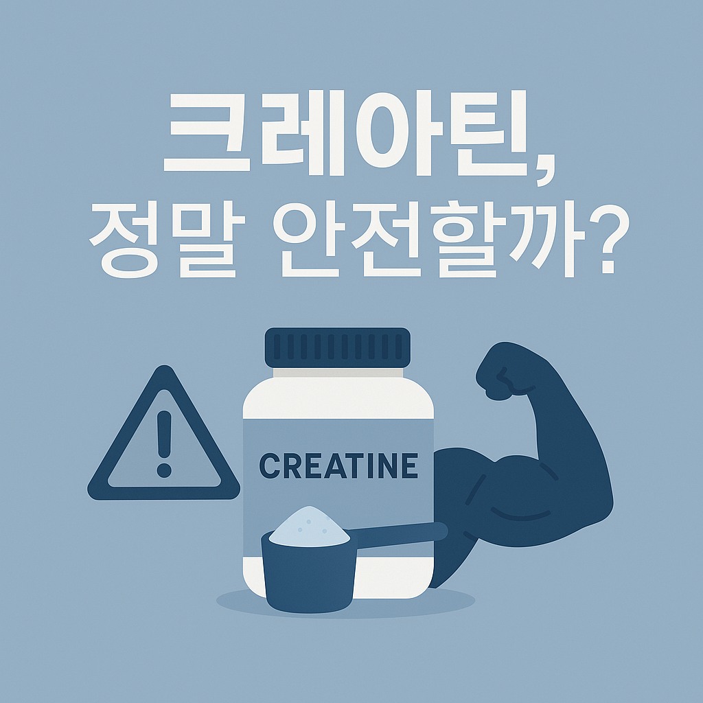 크레아틴 부작용, 알고 먹자! 안전한 복용 가이드