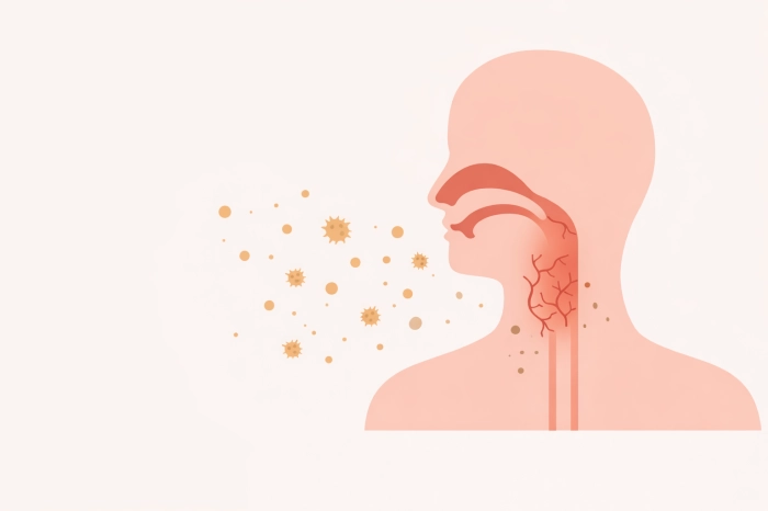 마른기침이 나는 이유