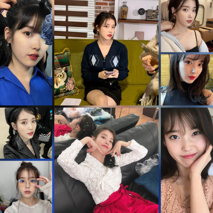 8장의-셀카-사진을-합쳐서-보여주고-있습니다