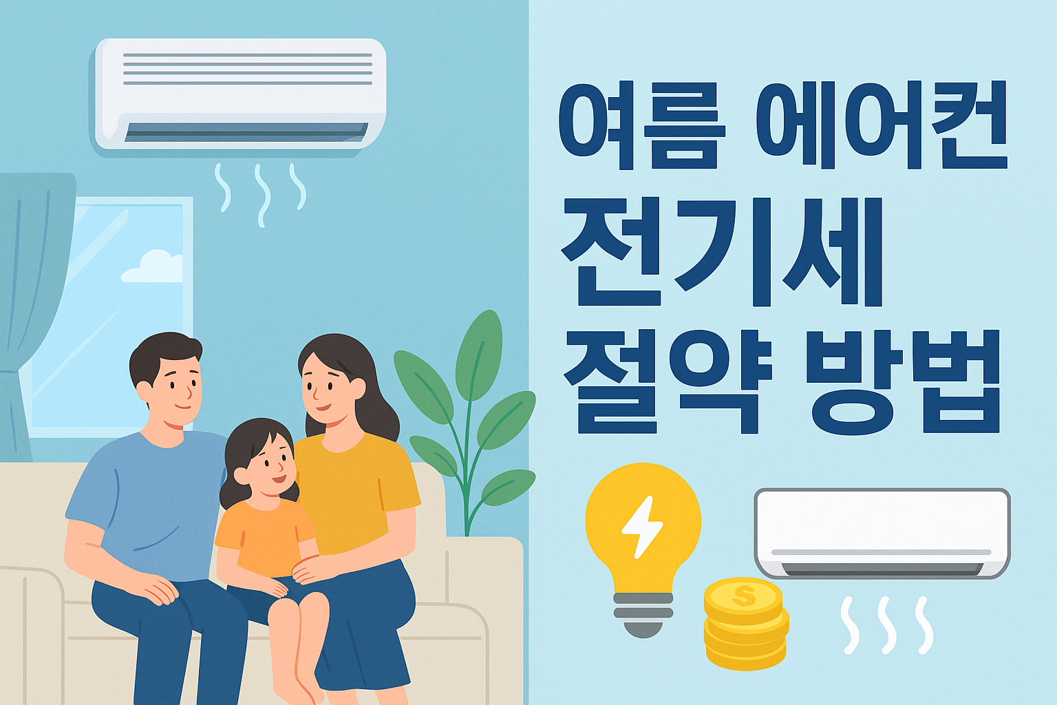 여름 에어컨 전기세 절약 방법, 누진세 줄이는 법