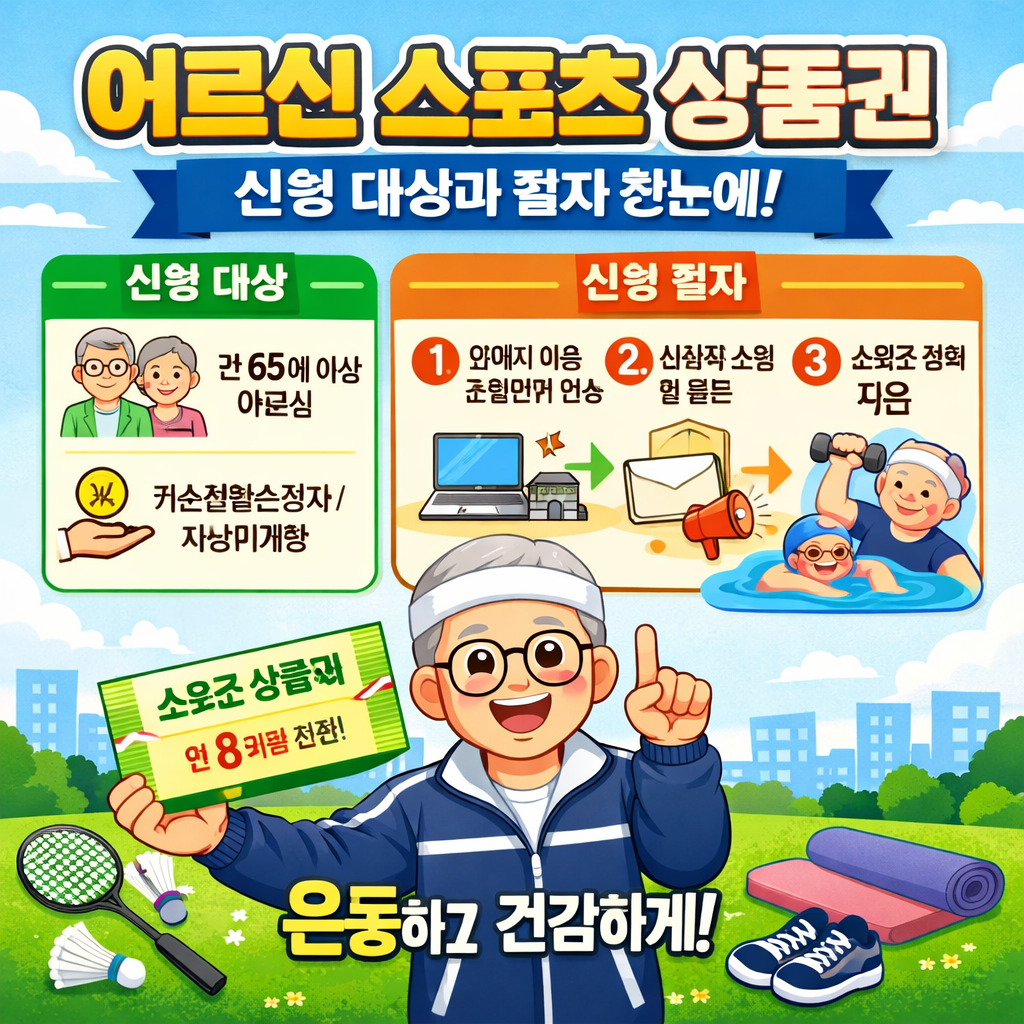 어르신 스포츠 상품권 신청방법
