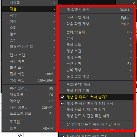 팟플레이어 사용법