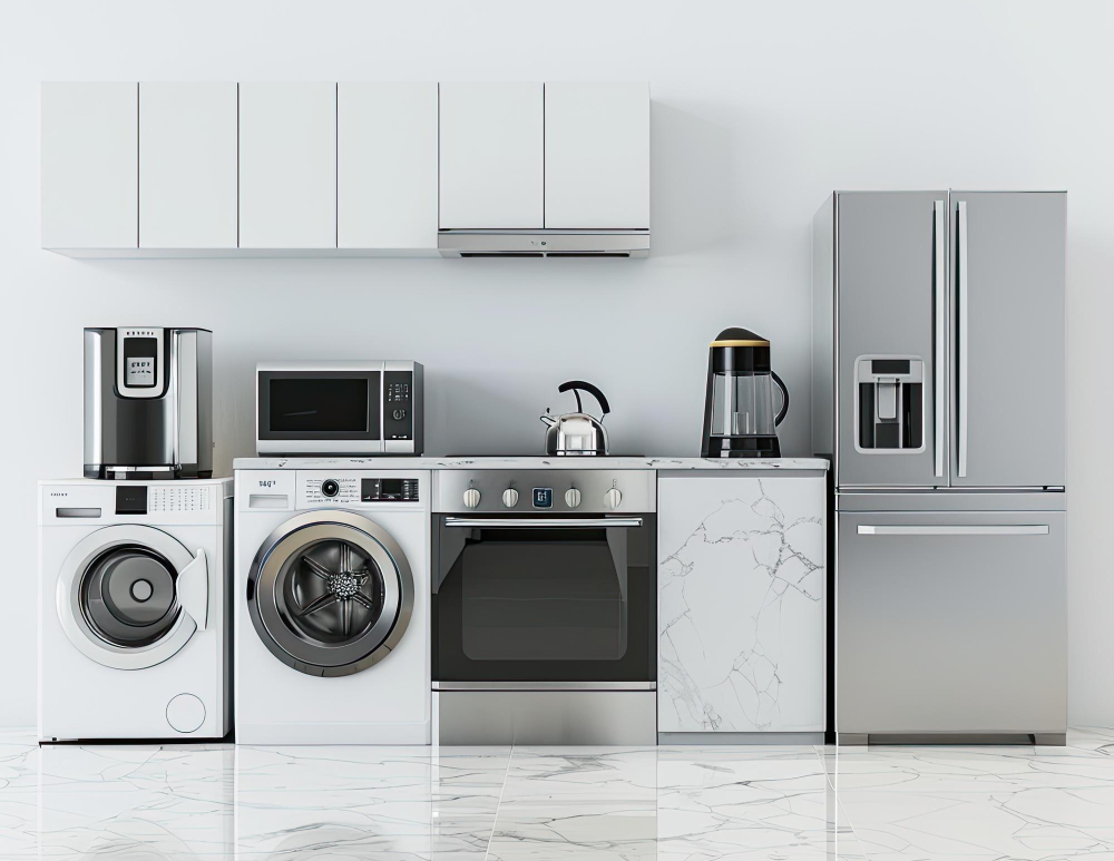 가전제품 건조기 세탁기 냉장고 전자레인지 전기오븐