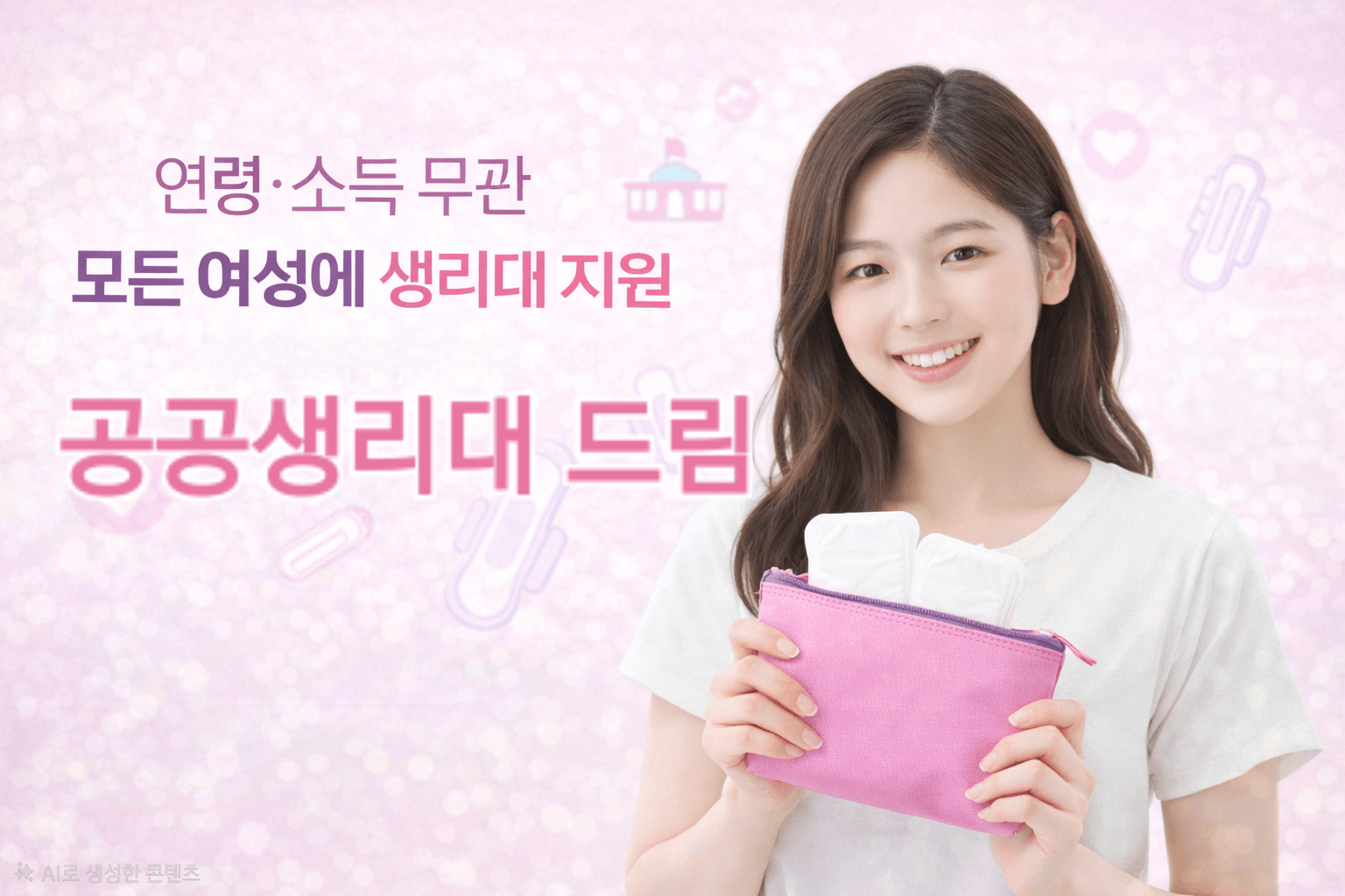 공공 생리대 드림 지원