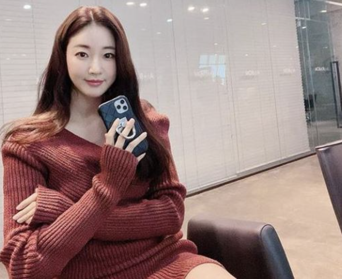 김사랑 셀카 외모