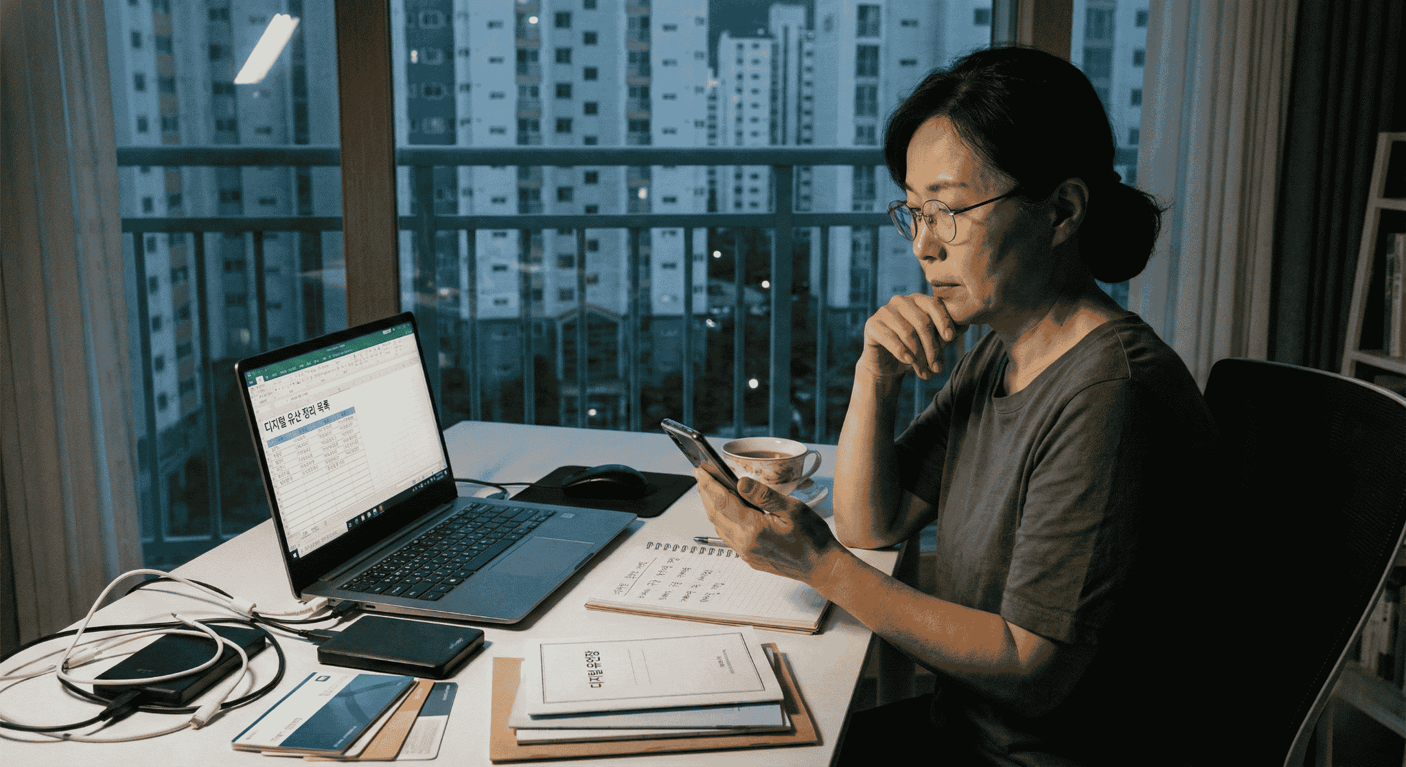 디지털 유산 정리 매뉴얼: 내가 사라졌을 때, 로그아웃을 대신해줄 사람