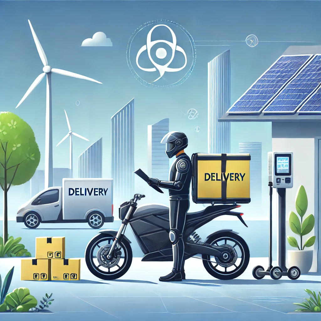 택배·배달 라이더 관련 이미지