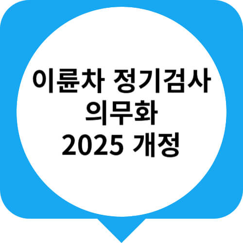 이륜차 정기검사