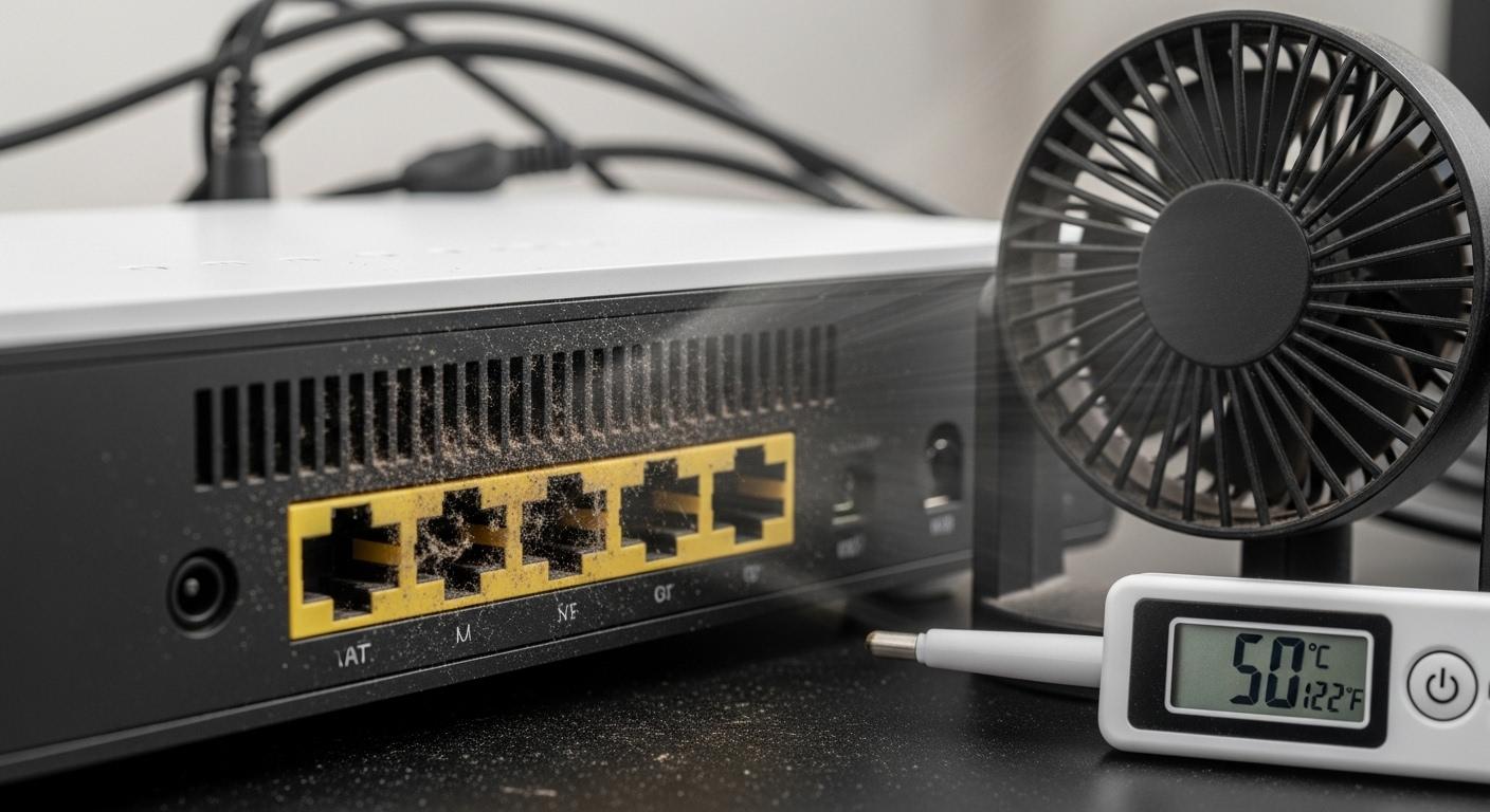 발열 공유기 문제 해결 포인트