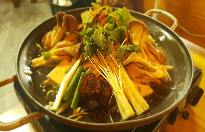 강원도 홍천 산채나물 '오대산내고향'