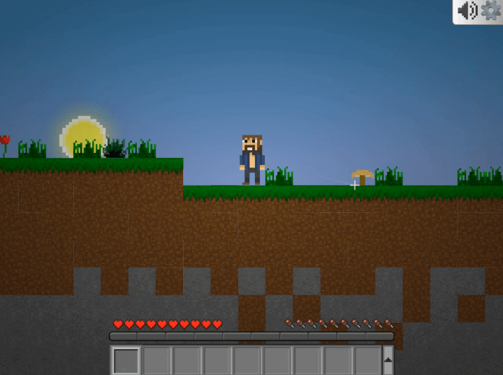 마인블록스-플래시게임-시작-화면