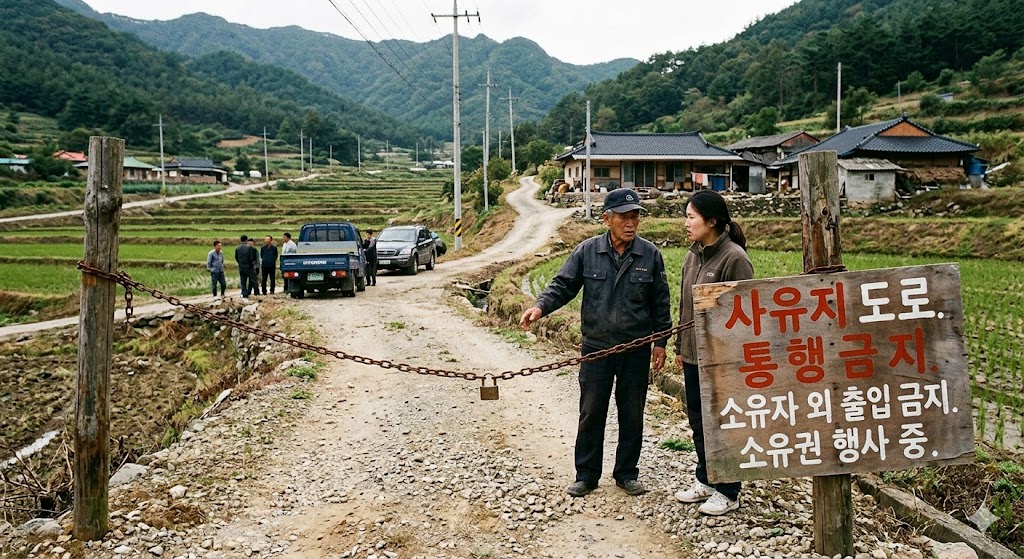 사유지 도로