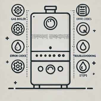 귀뚜라미보일러 에러코드 01 95 08 03 06 