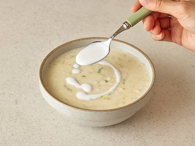 감자 냉수프 레시피 햇감자 맛있게 먹는법 생크림