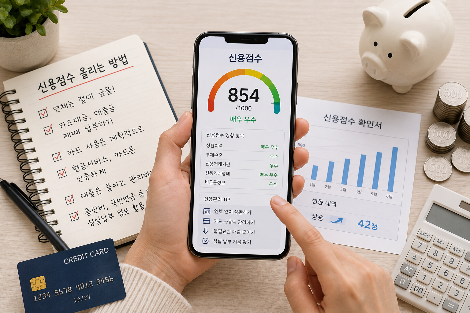 신용점수 올리는 방법