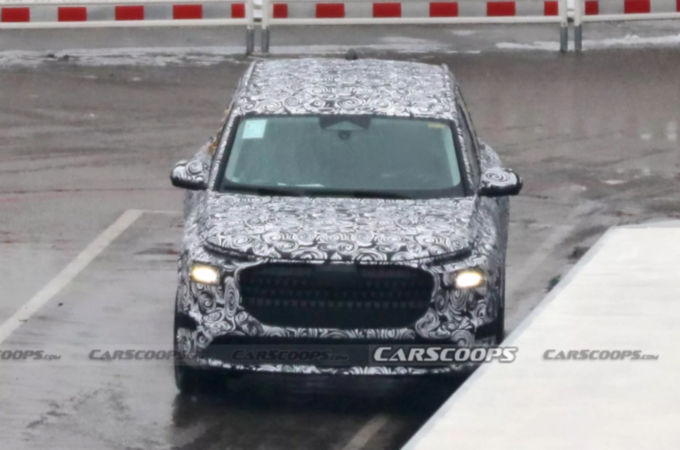 아우디 Q9 스파이샷 (출처 : carscoops)