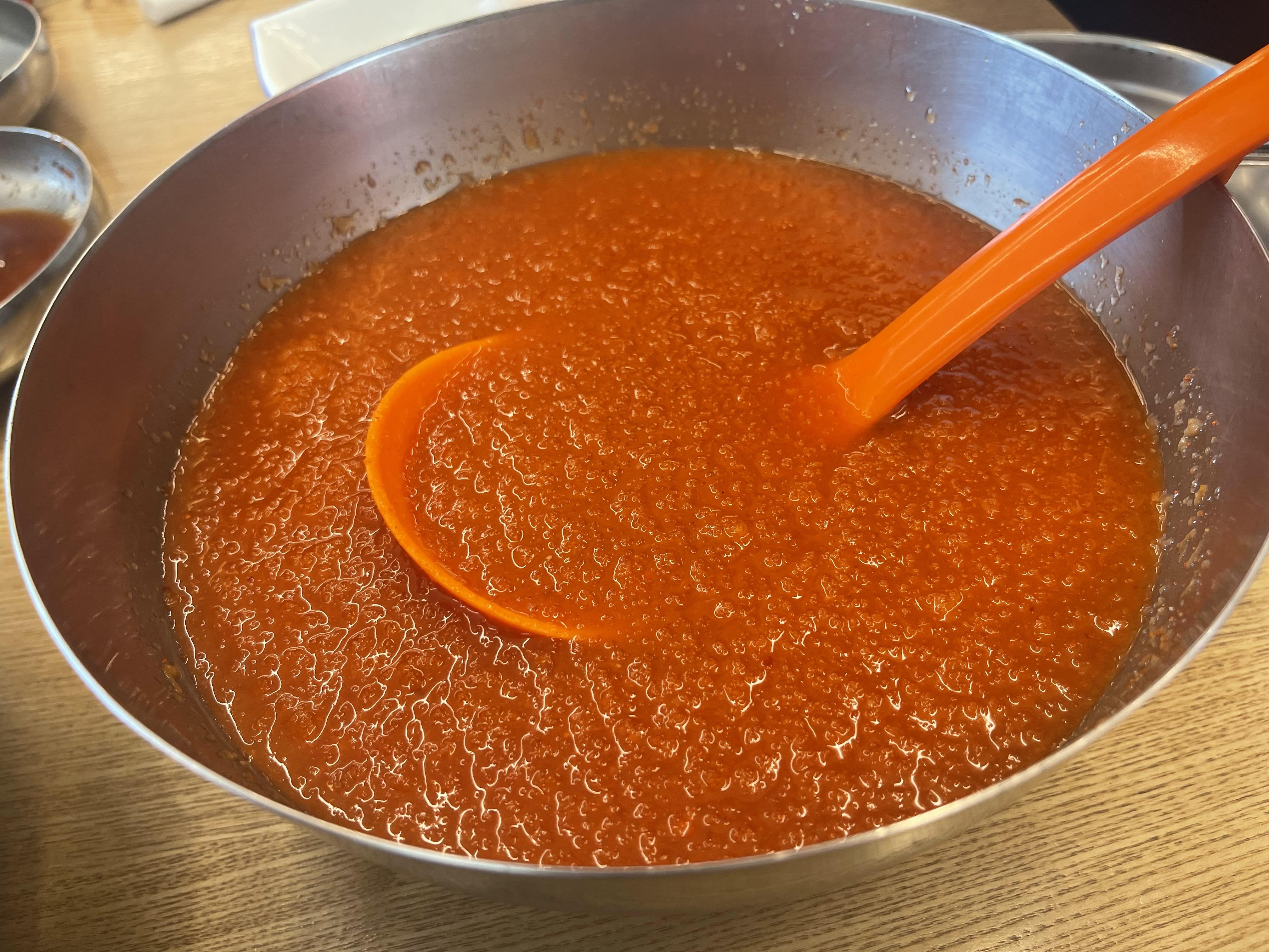 환여횟집 포항 물회 맛집 과일육수