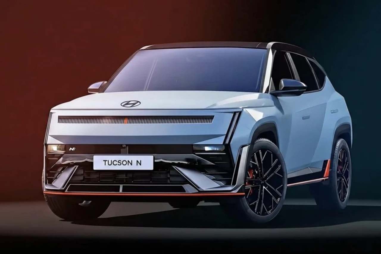 현대자동차 투싼 N 예상도