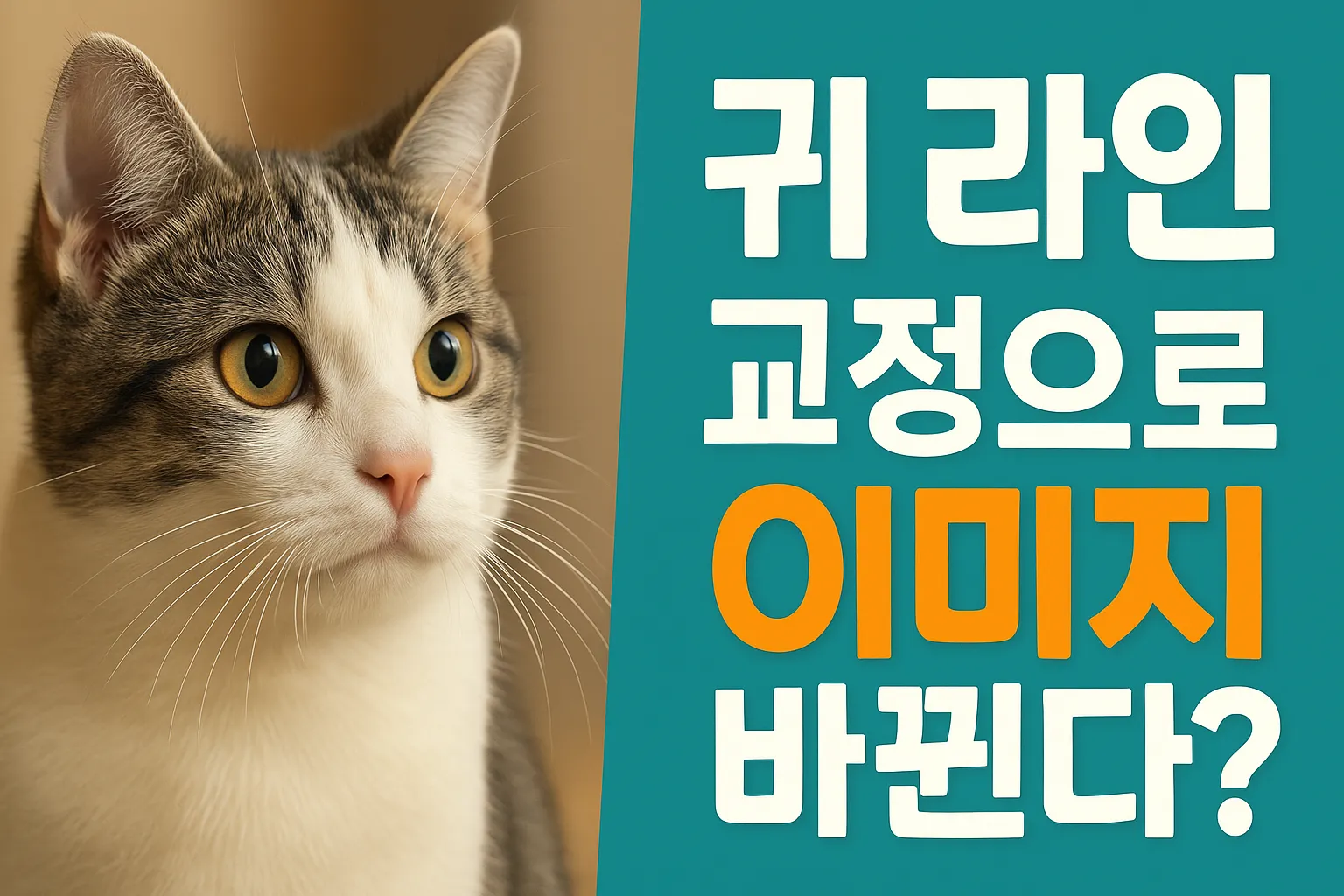 귀 라인 교정으로 이미지 바뀐다? 얼굴형까지 달라지는 성형 전략