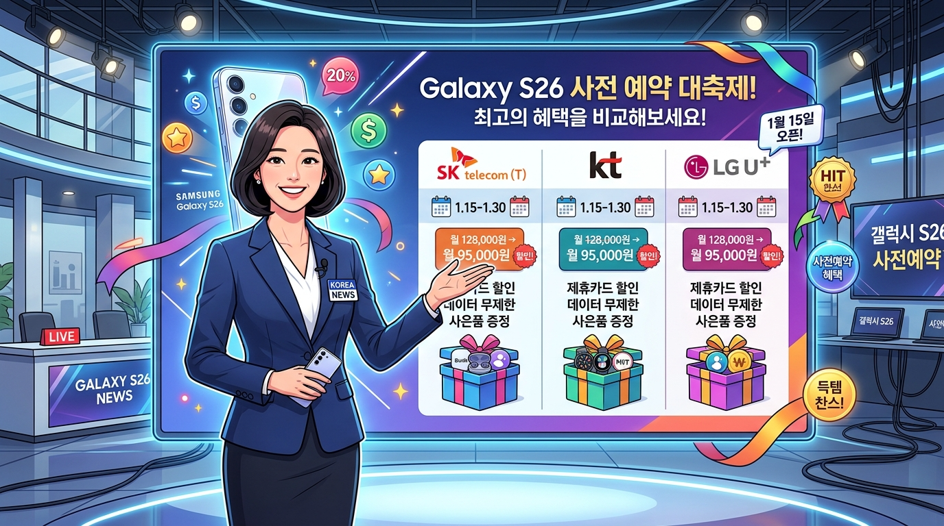갤럭시 S26 사전예약 놓치면 후회