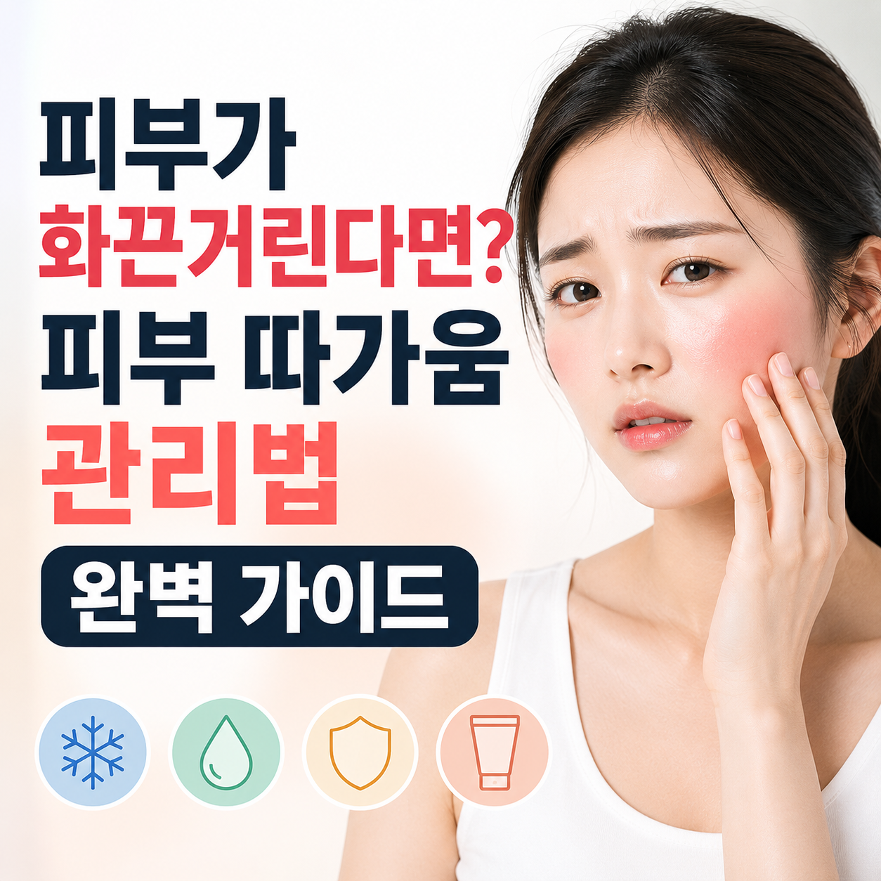 피부 따가움