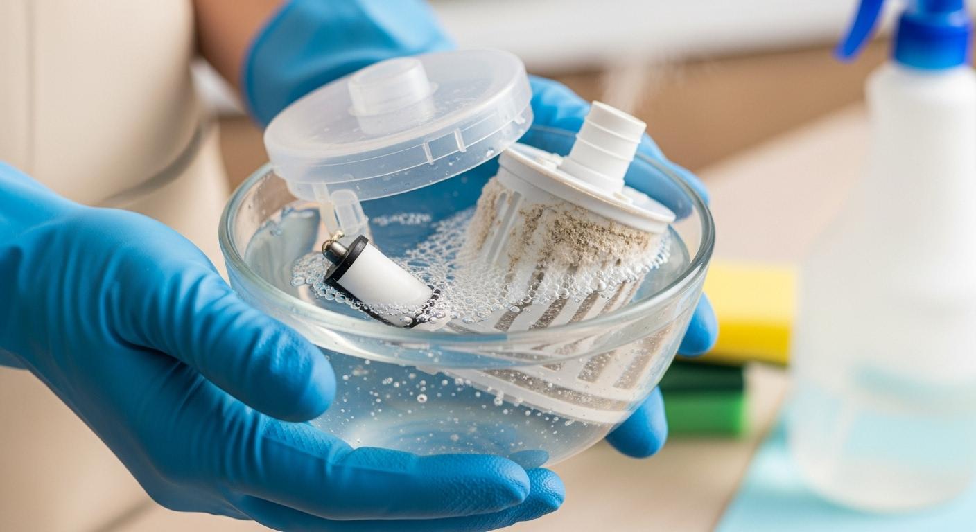 가습기 세척 식초