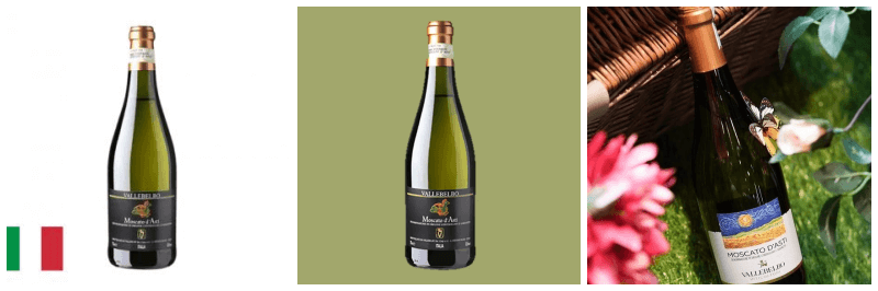 발레벨보 모스카토 다스티 사진 3개