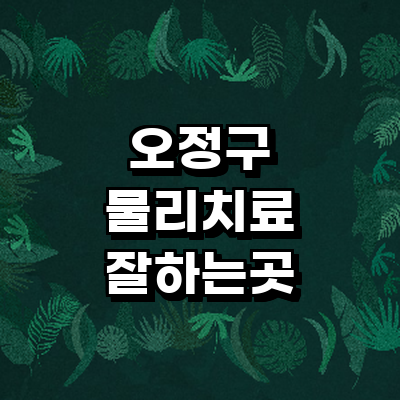 부천 오정구 정형외과