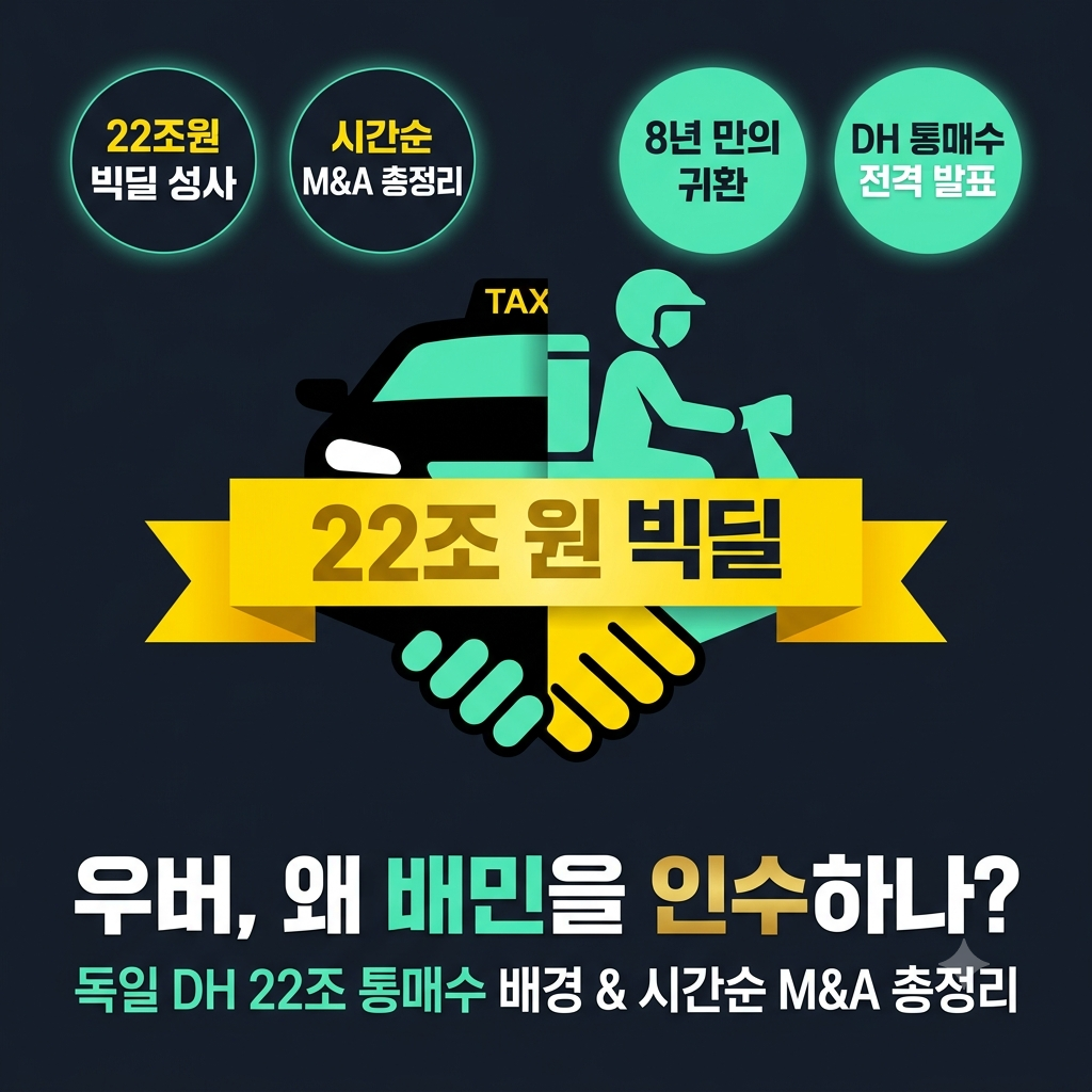 우버는 왜 배민을 인수하나?