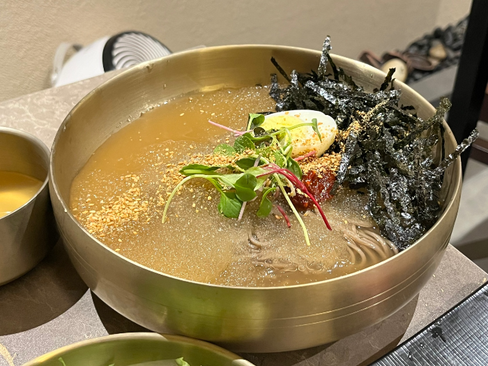 완전 달달하고 시원한 물막국수