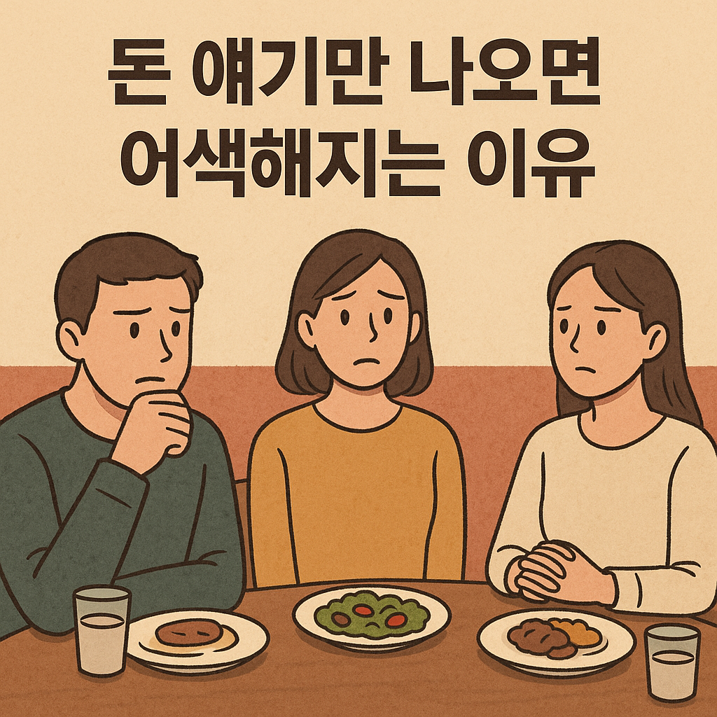 돈 애기나오면 어색해지는 이유 심리