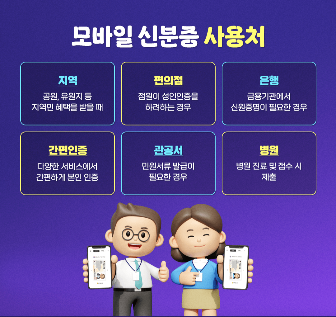 모바일 주민등록증 발급
