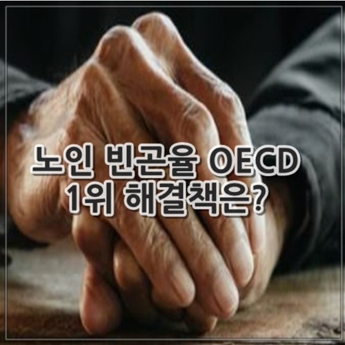 노인 빈곤율 OECD 1위 해결책은?