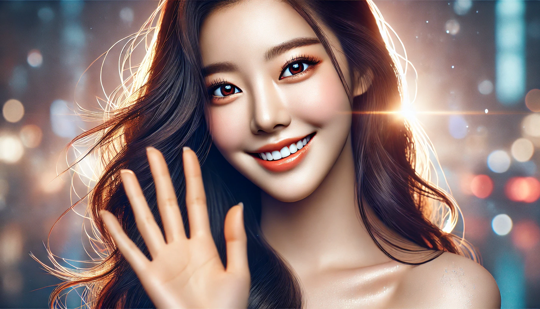 위챗 미녀