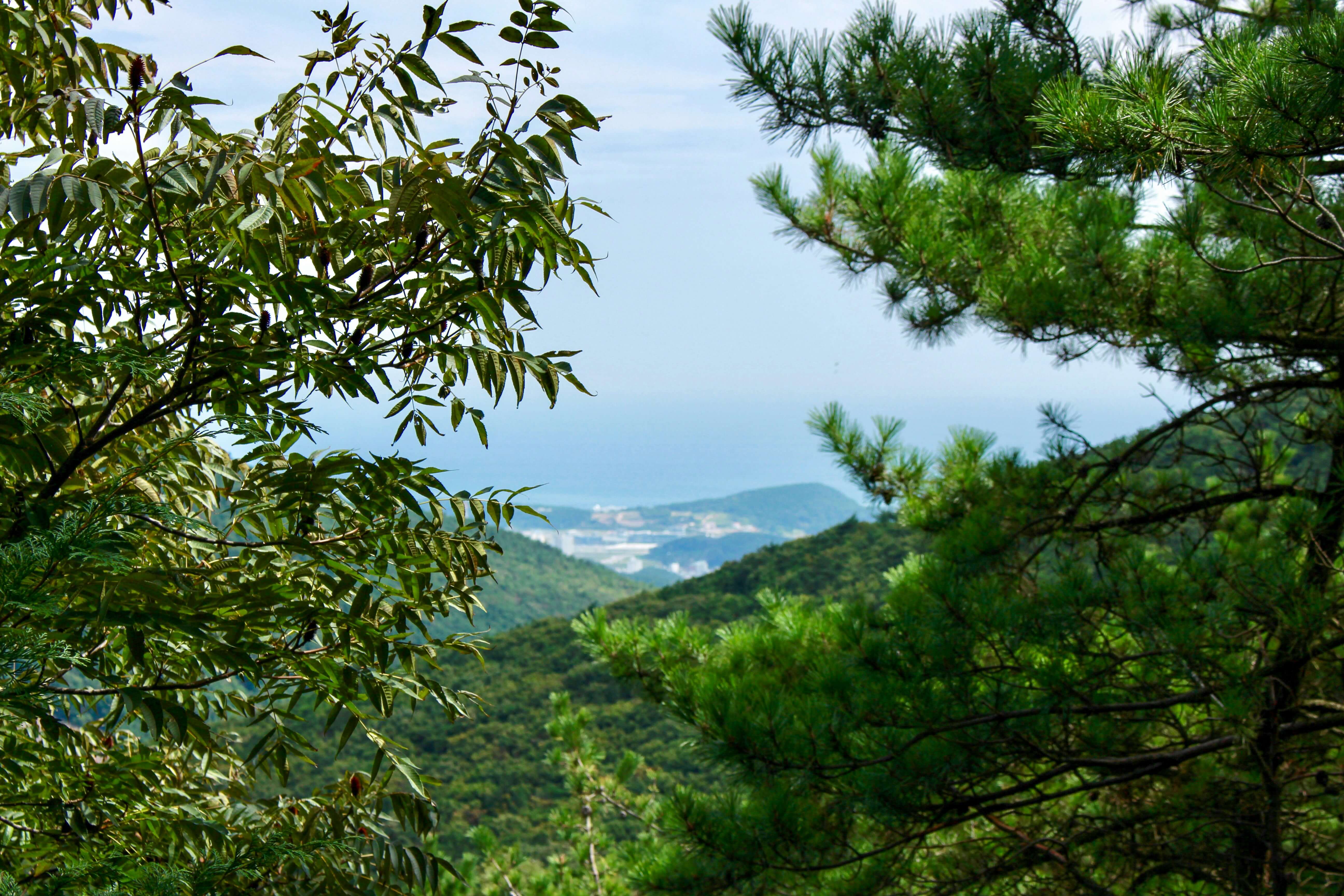 한국 100대명산 지도