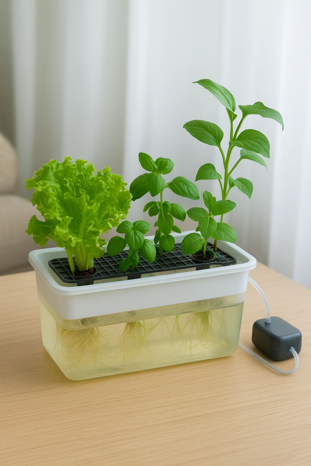 흙 없이 식물 키우는 법 - 수경재배 완전 가이드