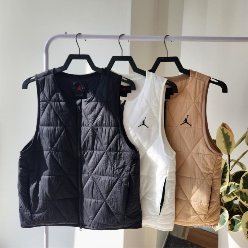 (국내매장판)나이키 조던 골프 경량 패딩 조끼 베스트 블랙 FB3266-010