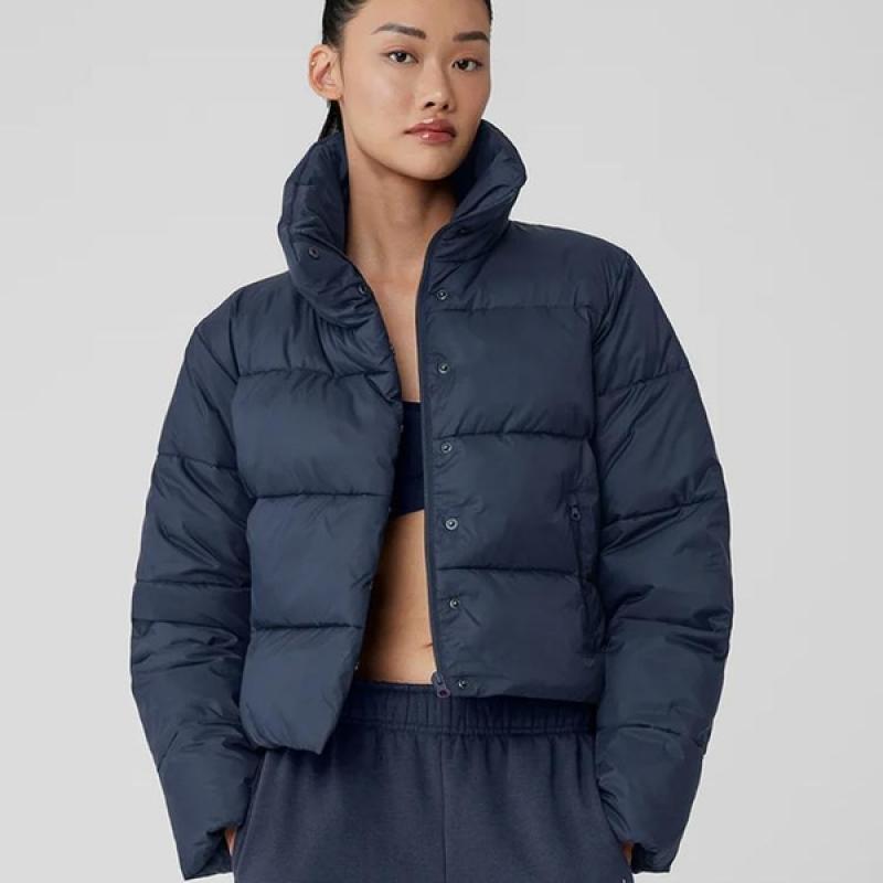 알로요가 골드러쉬 푸퍼 숏패딩