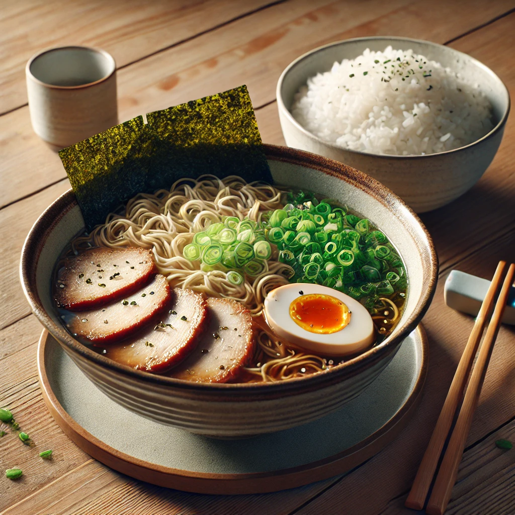 라면-흰쌀밥